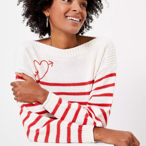 LOFT | Sweaters | Nwt Loft Cupid Boatneck Sweater | Poshmark
